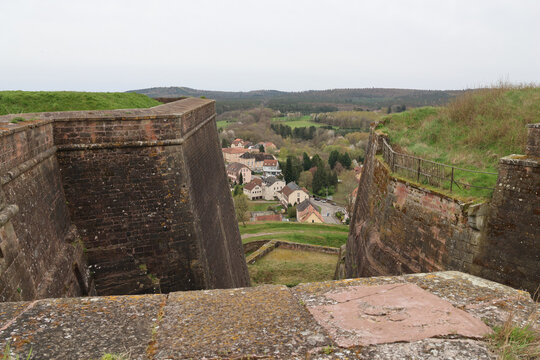 Zitadelle von Bitche in Lothringen (Frankreich)