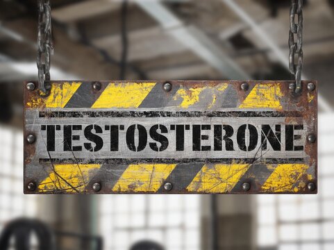 Vintage Industrial Sign for Hormone Awareness