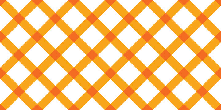 simple orange plaid line pattern for banner poster background.