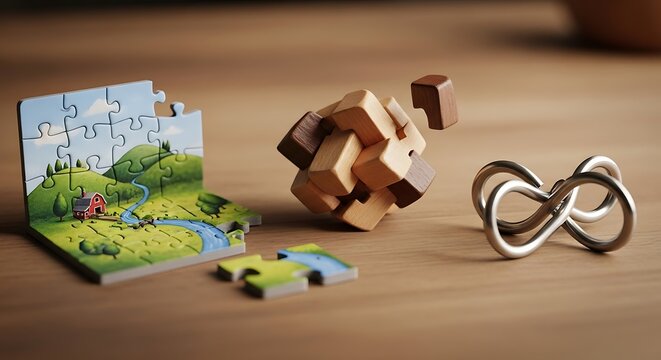 Brain Teasers - A Collection of Puzzles for Mental Stimulation.