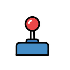 red button with a symbol of success © Ali Adel Mohsen