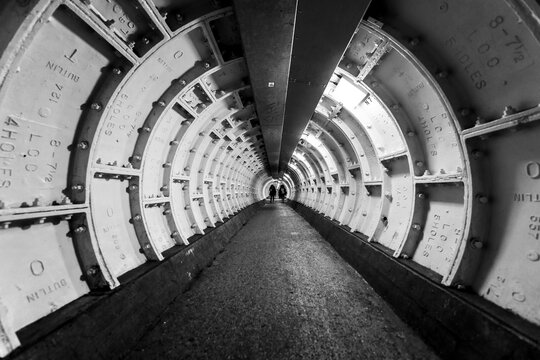 Pedestrian tunnel, Greenwich, London, England, Great Britain