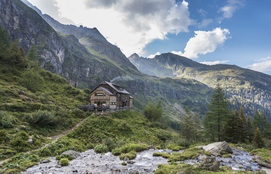 Gollingh&uuml;tte mountain hut, Rohrmoos-Untertal, Schladming Tauern, Styria, Austria