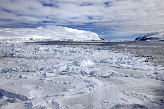Icy landscape, View Point, Weddell Sea, Antarctica