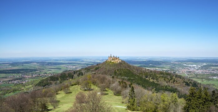 Hohenzollern Castle, Zollernalbkreis, Swabian Jura, Baden-W&uuml;rttemberg, Germany