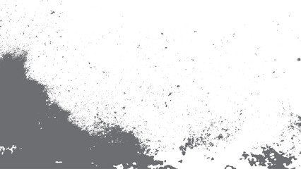 Dirty grime and scratch overlay texture isolated on transparent background for grunge design use