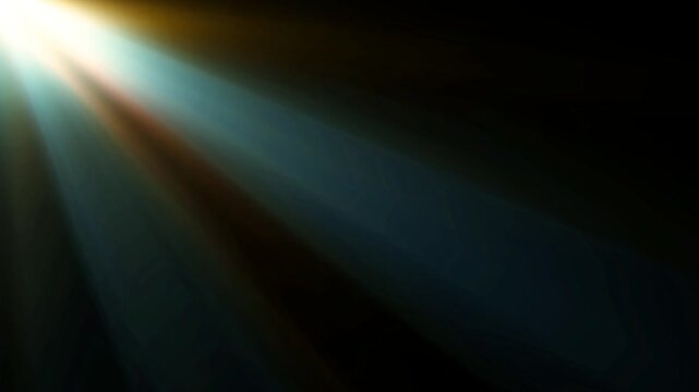 abstract closeup of light/laser beam on black background 