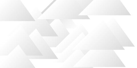 Fototapeta premium Modern white vector abstract graphic design pattern background template. seamless white triangles background, vector. White abstract background with shapes