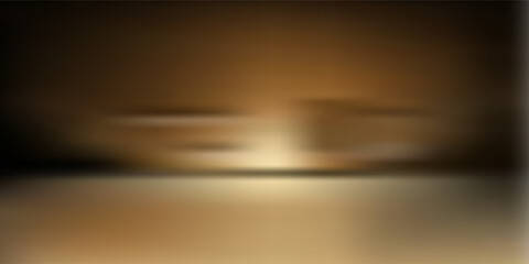 Fototapeta premium Abstract blurred background in warm bronze and brown tones with motion blur effect