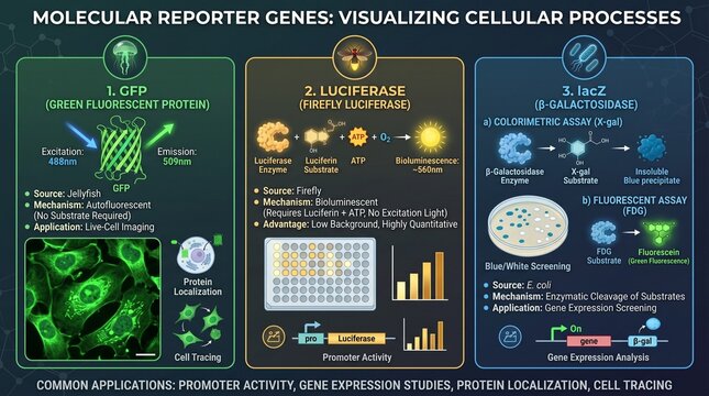 Molecular Reporter Genes: Visualizing Cellular Processes
