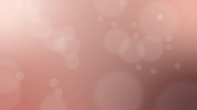 Soft blush nude bokeh abstract background for intro presentation