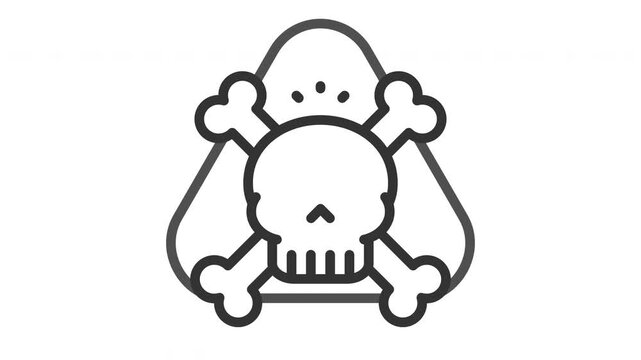 Animated malware icon
