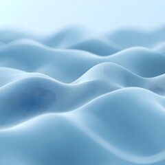 Obraz premium Abstract Breathing Wave Background for Mindfulness and Meditation
