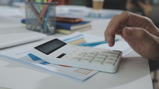 Business data dashboard provide business intelligence analytic for marketing strategy planning brisk with big data set to analyze customer demands and foreseeing business future