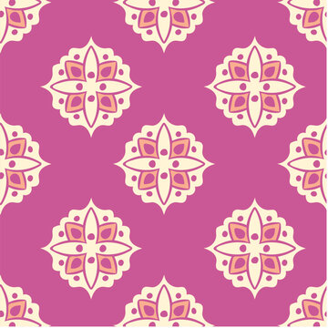 seamless pattern with floral theme