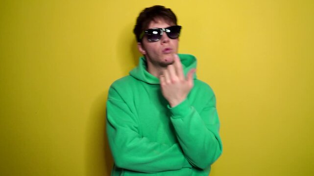 Winning success man happy ecstatic celebrating being a winner. 