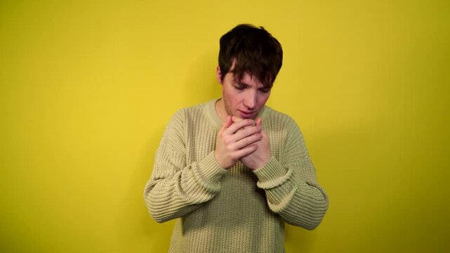 Winning success man happy ecstatic celebrating being a winner. 