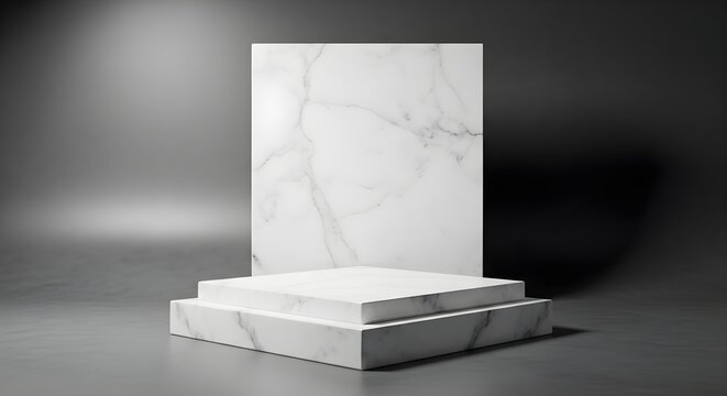 Luxury Marble Podium Background Elegant Product Display Scene Jpeg Image.