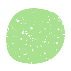 Fototapeta premium Minimal background with random textured circular shapes and grainy texture