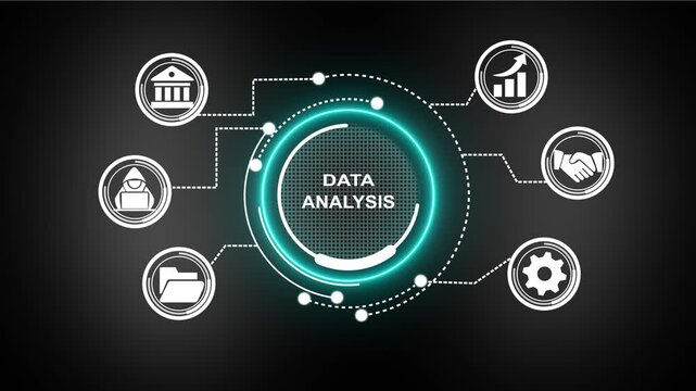 Data Analysis, Six sigma, quality control and manufacturing process management concept. workflow by eliminating non-value-added activities and continuously improving processes.