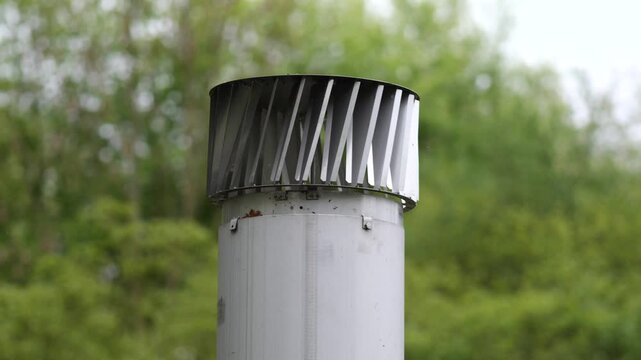 Rotating radial fan impeller video