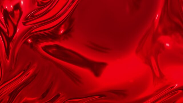 Abstract Elegance: A stunning 4K animation of a wavy metallic surface, combining the fluidity of liquid with the structure of solid metal.