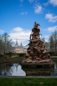 Fuente de la Fama en la Granja de San Ildefonso
