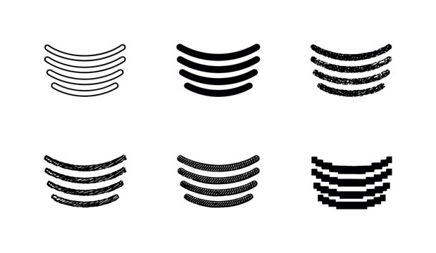 Intercom Speaker Grille Variations. Speaker grille of a home intercom for clear audio output