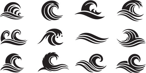 Fototapeta premium Black and white of swirling smoke curls and wisps swirls d