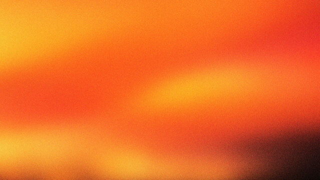 Vibrant orange gradient background with grainy film texture, warm amber light leak effect for cinematic overlays. Abstract glowing sunset colors, soft blurred heat haze for creative designs.