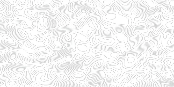 Geographic curved relief map pattern featuring abstract topographical lines for modern tech discovery area space geometrics on a clear transparent background.