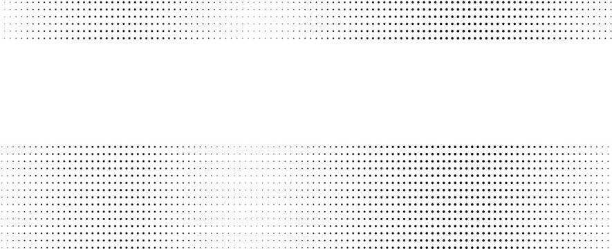 Dot pattern seamless background. Polka dot pattern template Monochrome dotted texture