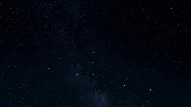 Stunning night sky filled with twinkling stars and the Milky Way galaxy. A breathtaking view of the universe, perfect for astronomy and relaxation themes
