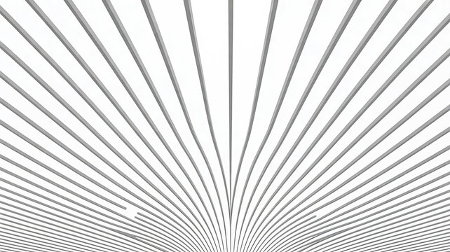 A sleek, futuristic, and abstract 3D render of parallel lines converging towards a distant point, creating a sense of depth and perspective with a clean, minimalist aesthetic