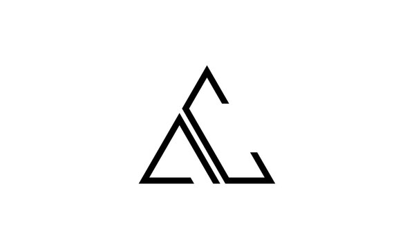 AC initial letter logo or AC monogram