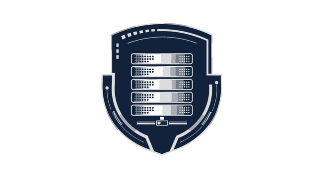 Secure Server Infrastructure Shield Protection Concept