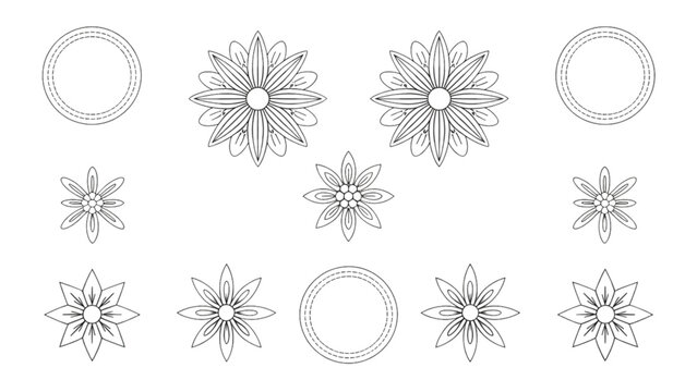 Chemical molecular structures of various organic compounds and functional groups Vector