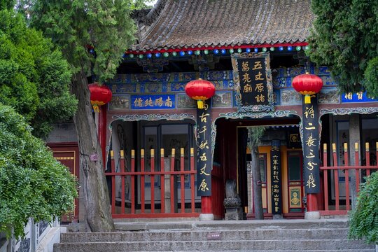 scenery of Yandi Mausoleum in baoji, china