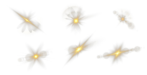 Bright star light sparkle PNG transparent background, glowing flare burst, shining glitter beam, lens flare effect, abstract futuristic illumination, magic overlay design © Olha