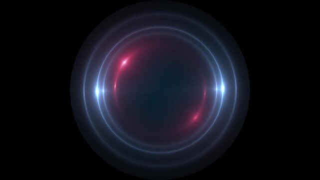 blue silver logo light background circle element