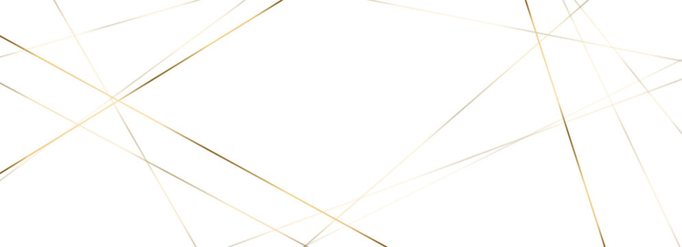 Abstract random line with irregular lines, chaos, and a messy pattern of straight stripe and gold chaotic geometry for a seamless artistic interior. Contemporary vector art with an edgy.