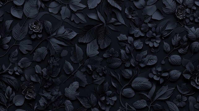 Close-up of black textured leather surface with raised diamond pattern