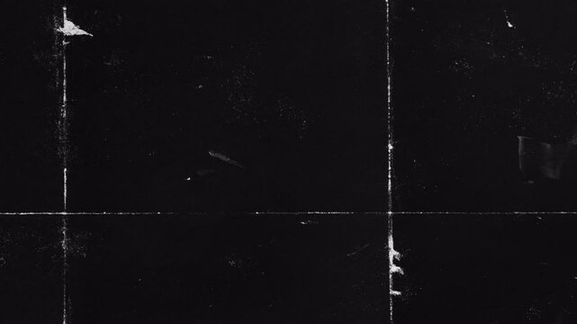 Stop Motion Crumpled Paper Texture &ndash; Black Seamless Loop