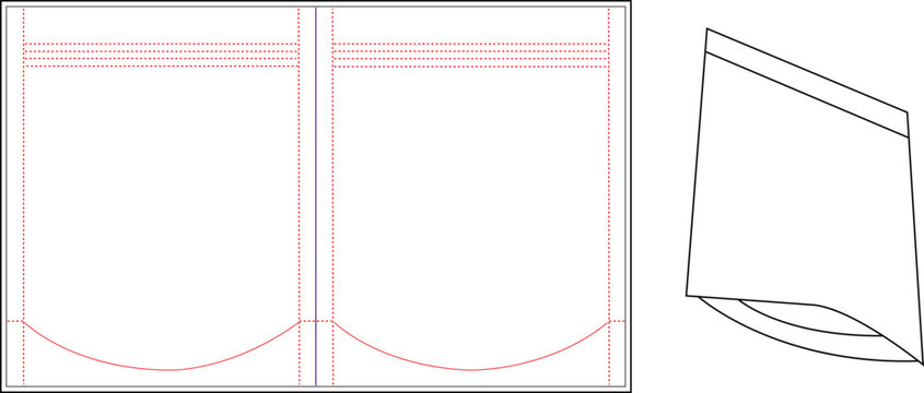 Architectural and structural engineering blueprint of a curved bridge and building facade design