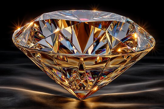 Golden wireframe globe with blue and white continents, 3 d rendering