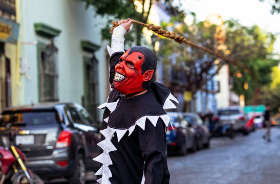 Diablo en carnaval Oax