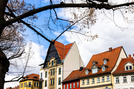 the historic german city of erfurt