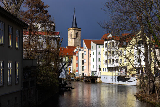 the historic german city of erfurt