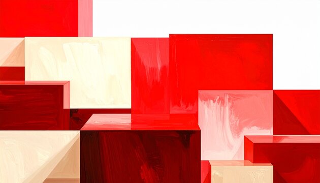 abstract red background