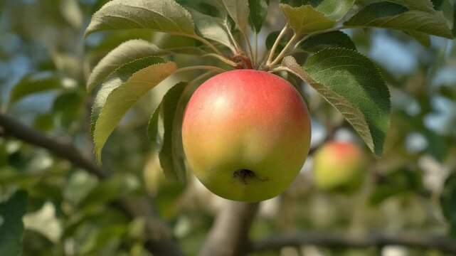 Reife &Auml;pfel am Baum 